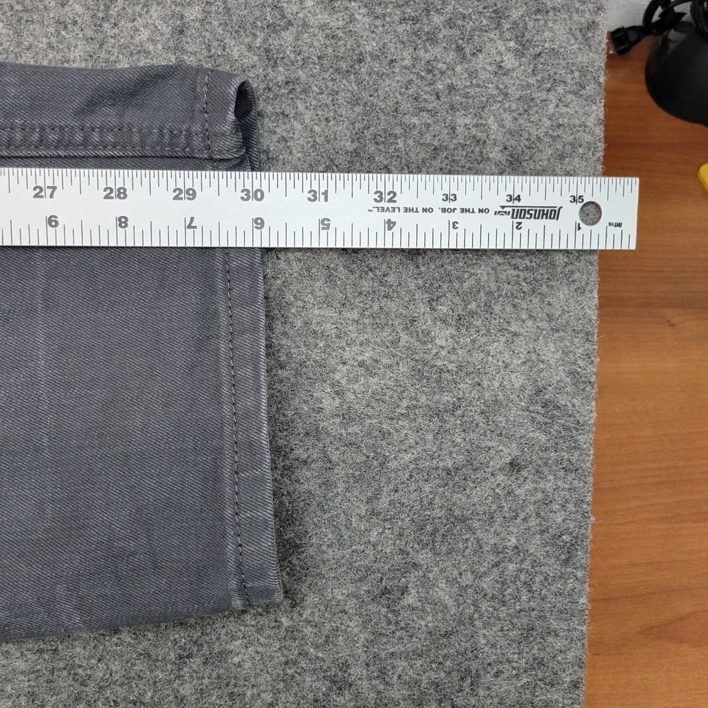 Levis 541 Jeans Mens 40x32 Gray‎ Denim Red Tab Americana Athletic Fit Stretch